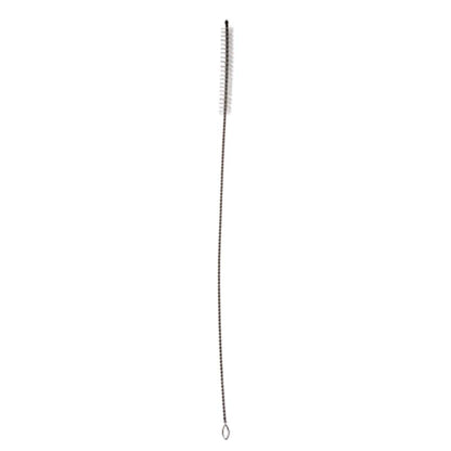 Glas-Trinkhalm Innen-Ø 7 mm x 20 cm (6 Stück + Reinigungsbürste) - gebogen