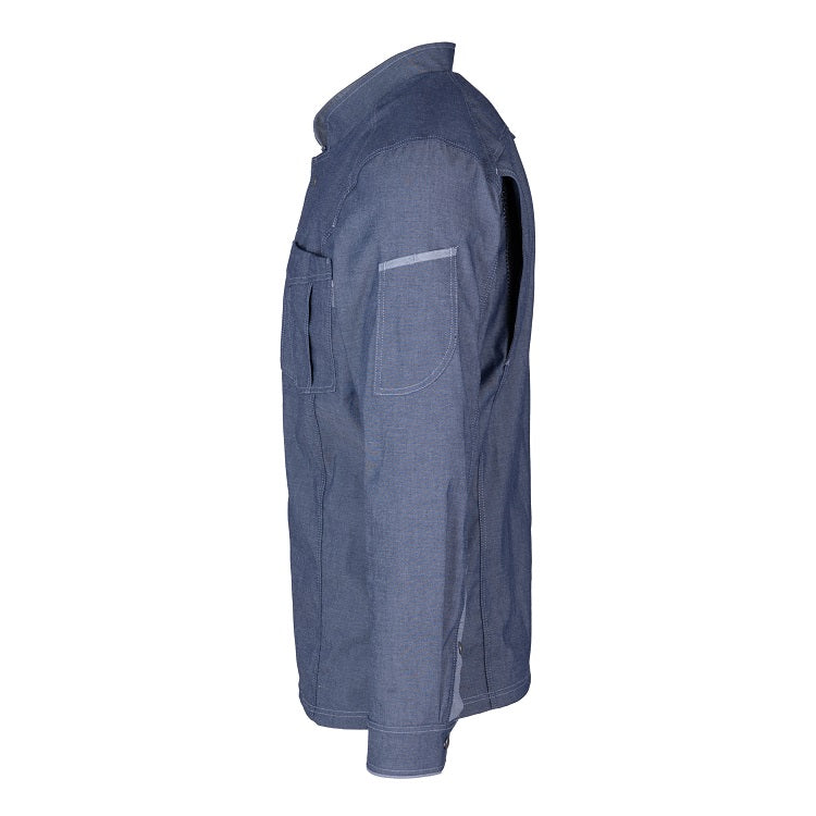 Herren-Kochjacke (Langarm) - Jeans - S