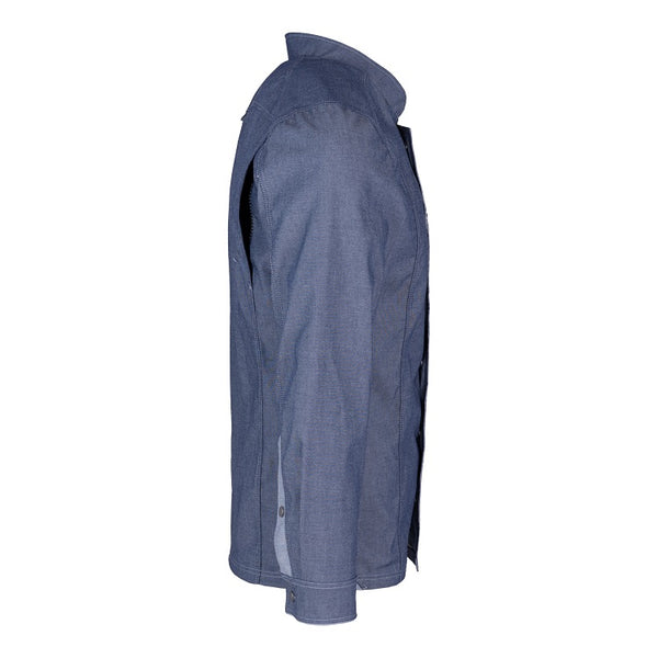Herren-Kochjacke (Langarm) - Jeans - S