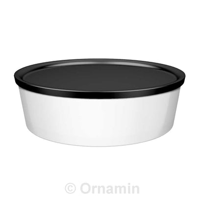 MODELL 1244 Schale Ø 20 x 6 cm -  Inhalt: 1,1 l - weiß (SAN)