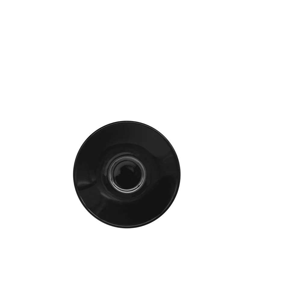 NANA Espresso-Untertasse - Ø 12 cm - Schwarz