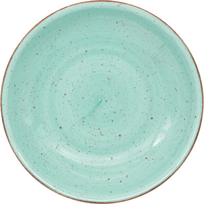 VINTAGE Coupteller tief Ø 23 cm - Aquamarin