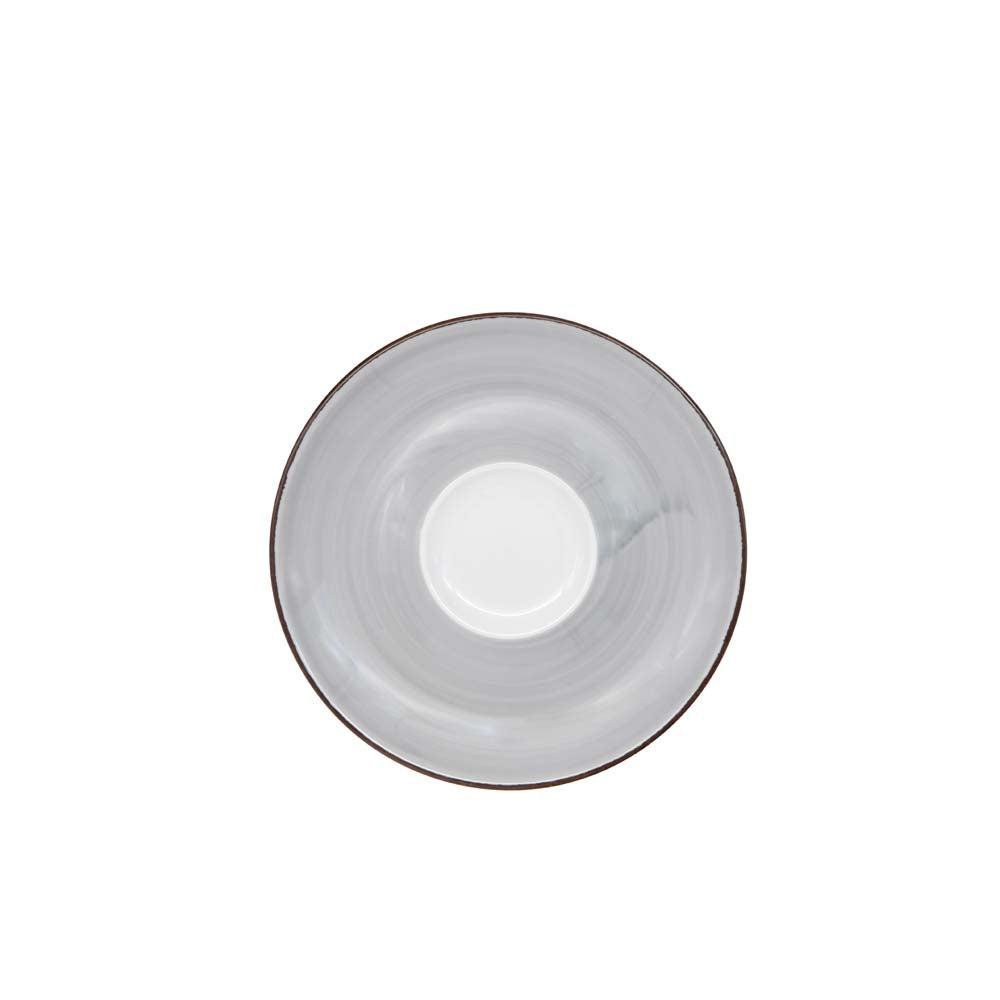 VINTAGE Milchkaffee-Untere 16,5 cm - Achat-Grau