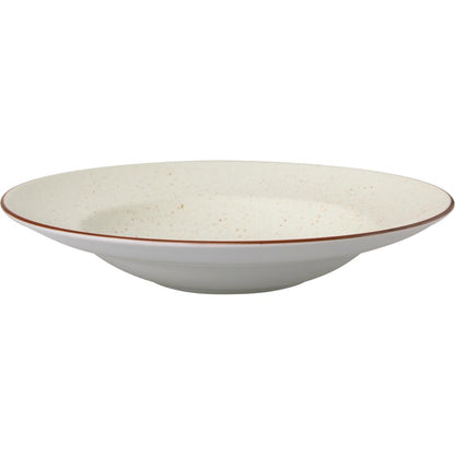 VINTAGE Pasta-Teller Ø 27 cm - Eierschalen-Beige