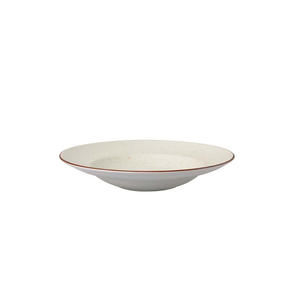 VINTAGE Pasta-Teller Ø 27 cm - Eierschalen-Beige