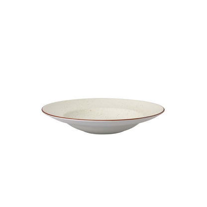 VINTAGE Pasta-Teller Ø 27 cm - Eierschalen-Beige