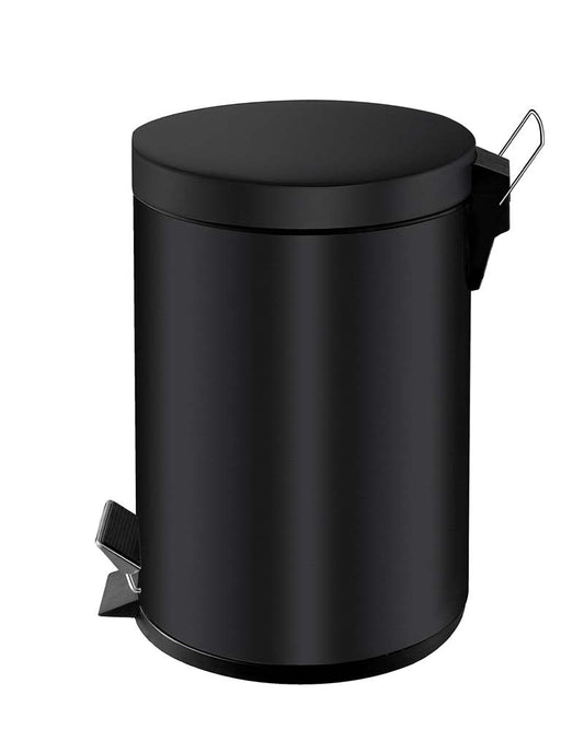 Treteimer 3 l - Schwarz  - Ø 16,7 /1 9,5 x 27 cm