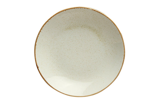 CITYLIFE Teller tief - Ø 26 x 4,5 cm - Coupform - Beige