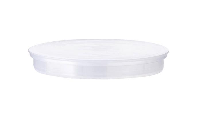 Rührbecher mit Deckel - 1 l Ø 12,5 x 16 cm - PP/Silikon -