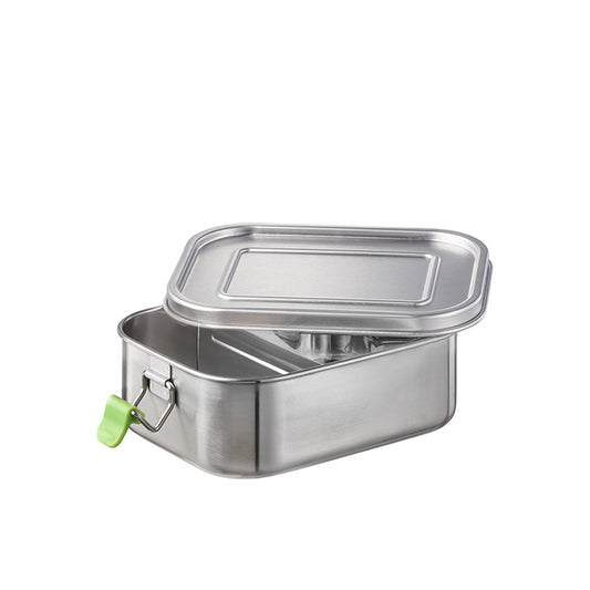 Lunchbox  M - 18,5 x 13,5 x 6,5 cm  - Edelstahl