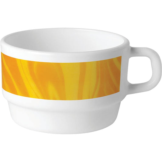 NATURA Kaffee-Obertasse - 22 cl (stapelbar) - Gelb