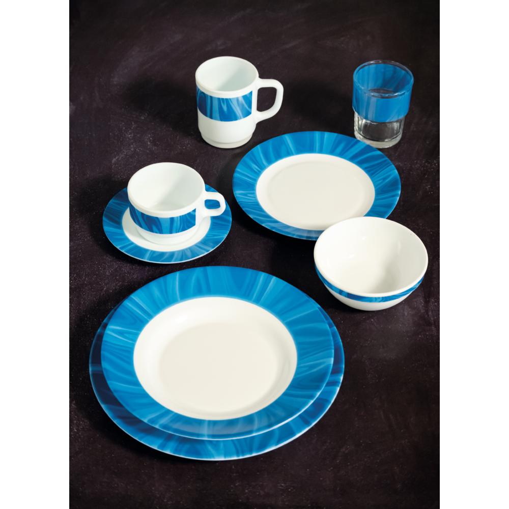 NATURA Teller tief - Ø 23 cm - Blau
