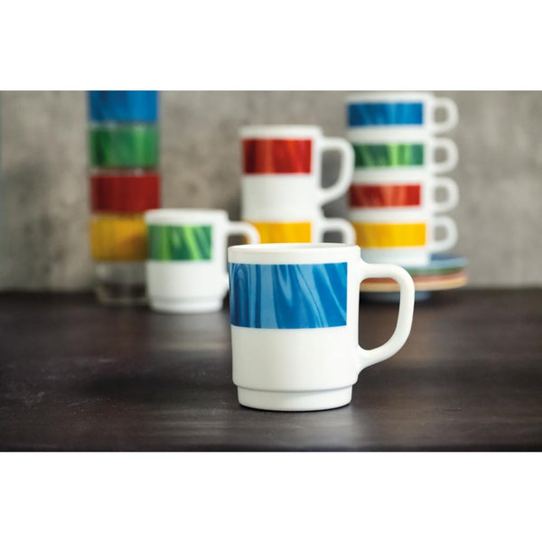 NATURA Dessertteller - Ø 19,5 cm - Blau