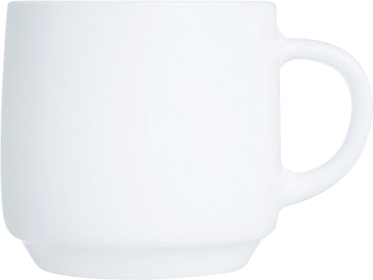 INTENSITY WHITE Kaffee-Obere - Inhalt 19 cl (stapelbar)