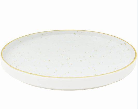 KADEN JAVA Teller mit Rand, Menü Ø 26 x 3 cm - Cream