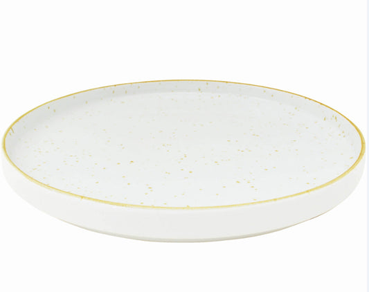 KADEN JAVA Teller mit Rand, Menü Ø 26 x 3 cm - Cream