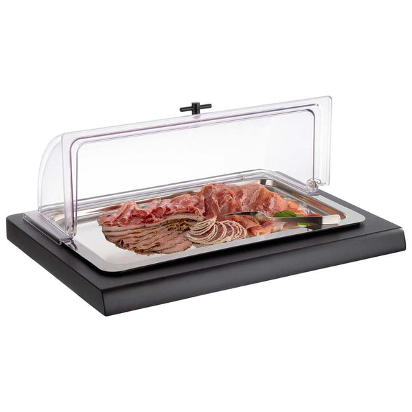 GASTRONORM Rolltop-Haube GN 1/1 - Griff schwarz