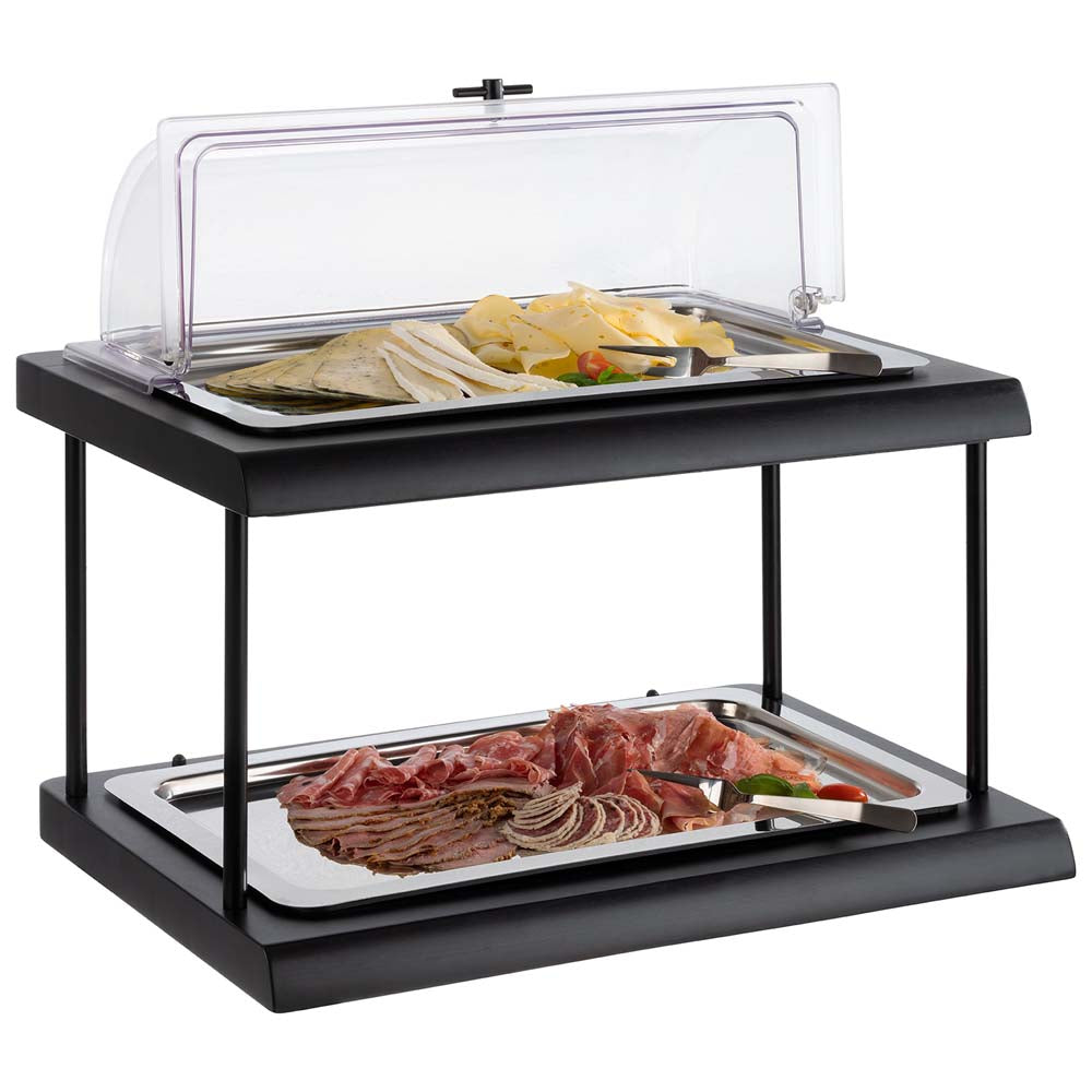 GASTRONORM Rolltop-Haube GN 1/1 - Griff schwarz