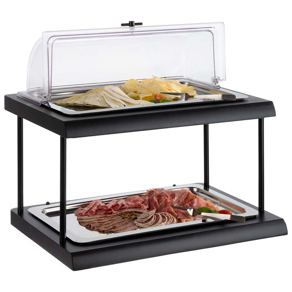 GASTRONORM Rolltop-Haube GN 1/1 - Griff schwarz