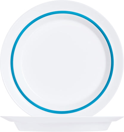 AUTONOMY Menüteller - Ø 23 cm - Blue