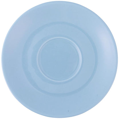 NANA Cappuccino-Untertasse - (Ø 16,3 cm) - Hellblau