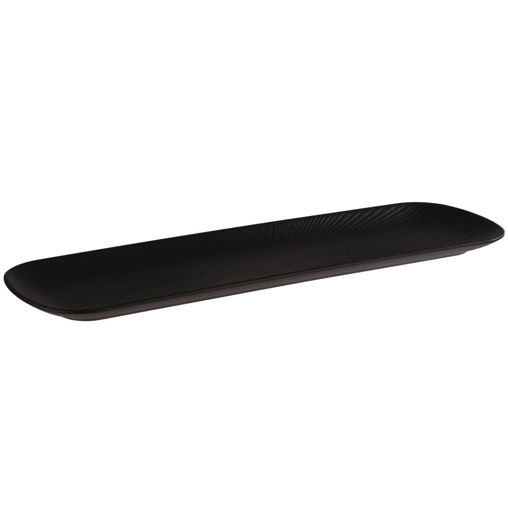 NERO Tablett GN 2/4 - Melamin - Schwarz