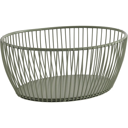 SVART Korb - 20 x 15 x 8 cm - Metall - Grün