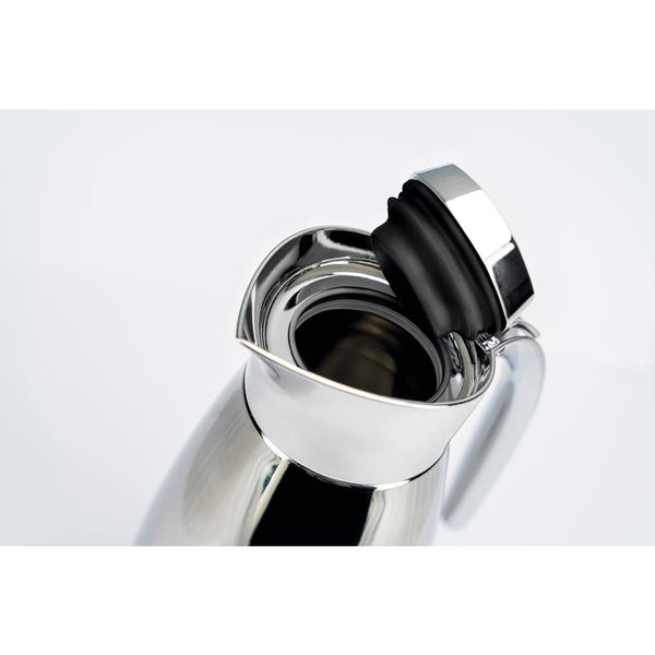 DIAMANT Edelstahl-Thermokanne mit Klappdeckel - 1,5 L
