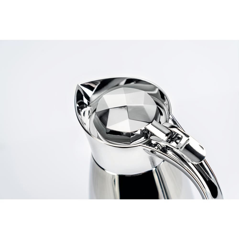 DIAMANT Edelstahl-Thermokanne mit Klappdeckel - 1,5 L