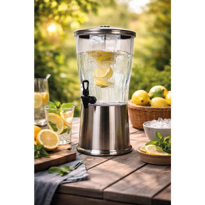 Getränkespender 10 Liter mit Infuser & Zapfhahn  BPA-frei (Tritan)