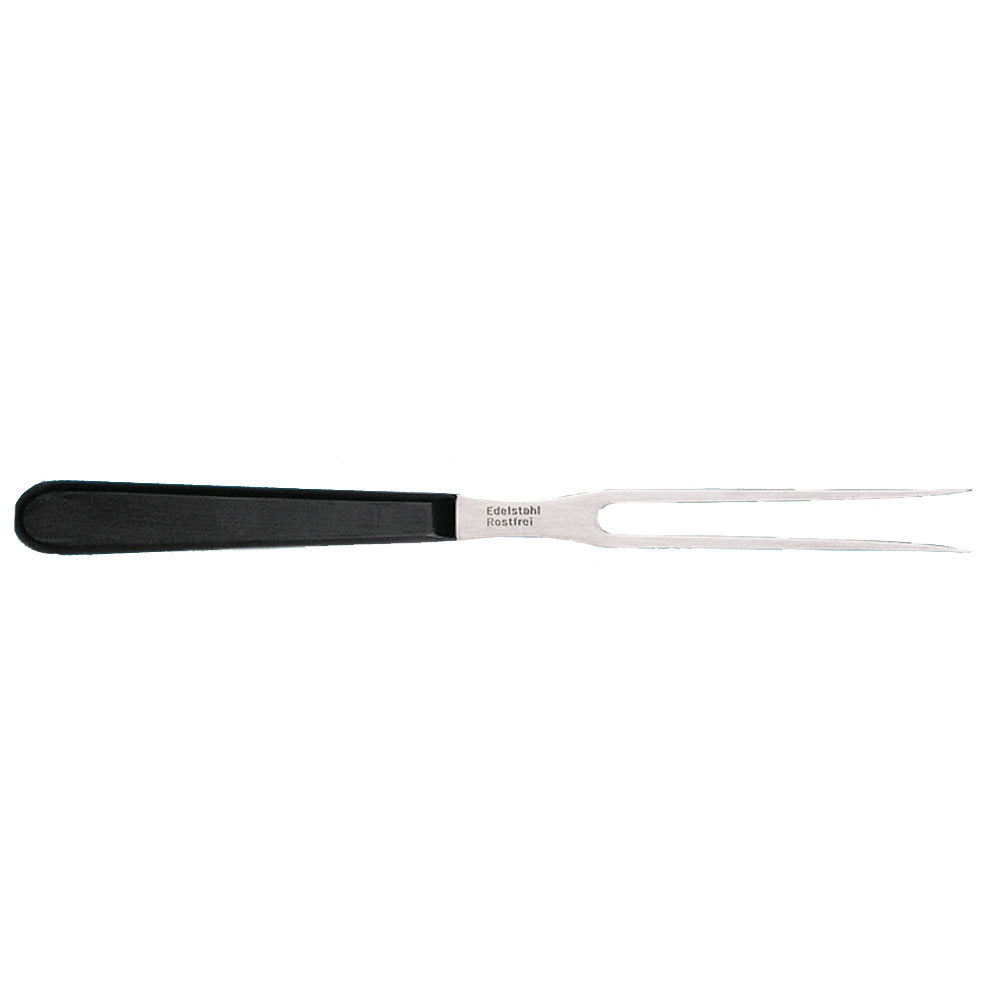 Aufschnittgabel 24 cm - Griff Schwarz (13 cm Zinken)