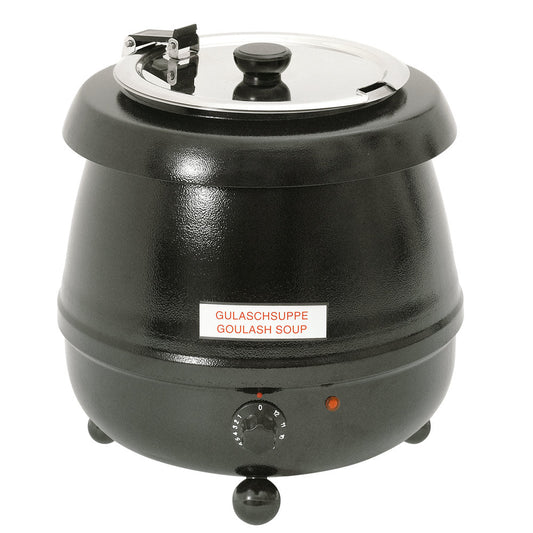 SARO Suppentopf 9,5 l - Schwarz (230 V)