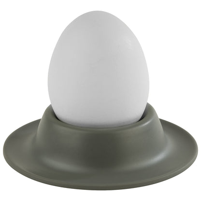 EGGY Eierbecher - (Ø 8,5  x 2 cm) - Melamin - Grau/Matt