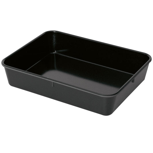 Melamin-Becken 30 x 19 x 8 cm - schwarz