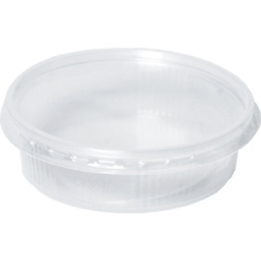 Rundbecher mit Deckel - 125 ml (250er Kombipack)