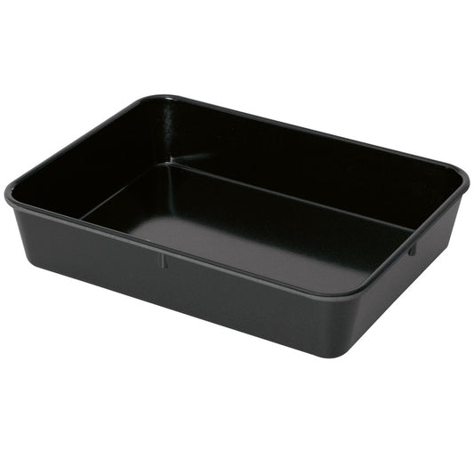 Melamin-Becken 35 x 25 x 4 cm - schwarz