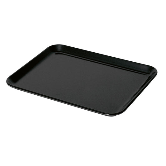 Melamin-Platte 30 x 15 cm - schwarz
