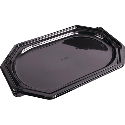 rPET-Partyplatte octagonal - 55 x 37 cm
