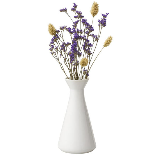 TROMBA Vase  Ø 7,5 x 14,5 cm  gerade Form  elegante Vase für Einzelblumen