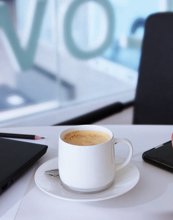 INTENSITY WHITE Kaffee-Untere - Ø 14 cm