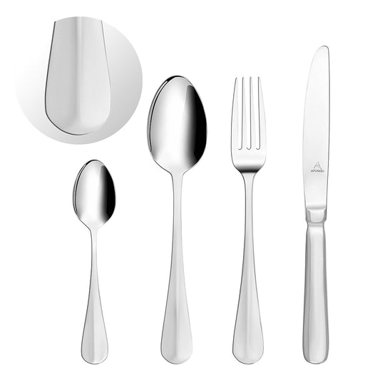 BAGUETTE Musterbesteck- 4-teilig