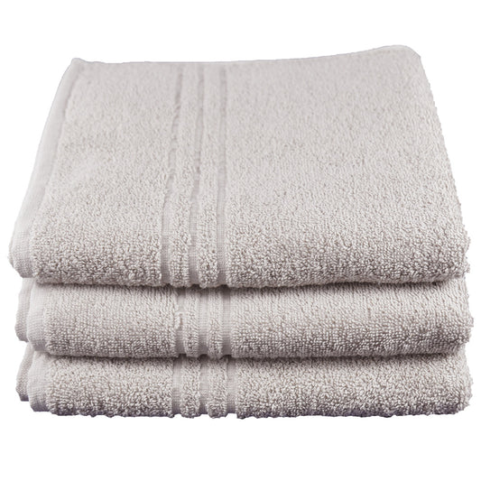 GRÖNLAND Handtuch - 50 x 100 cm - Baumwolle - Taupe