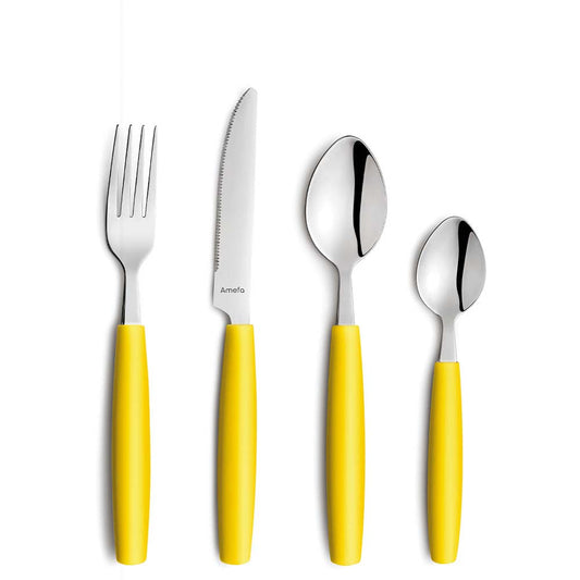 PIXEL Dessertlöffel - 17 cm - Lemon