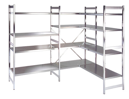 PREMIUM-RACK Aluminium-Seitenteil für Regalsysteme  180 x 50 cm