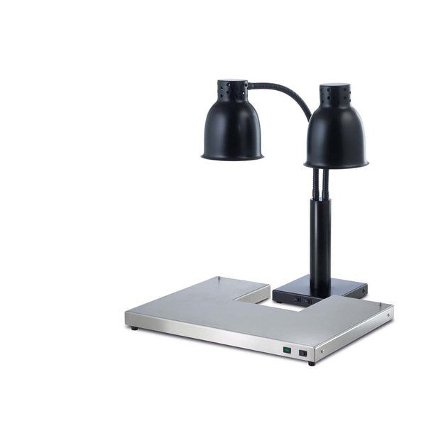 Schneidestation für Buffet-Wärmelampe "Dual" - beheizt - ohne Wärmelampe - 60 x 45 x 75 cm
