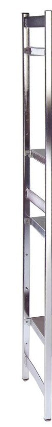 PREMIUM-RACK Aluminium-Seitenteil für Regalsysteme - 180 x 40 cm