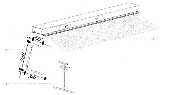 PROFILINE C-Ständer für Wärmebrücke Glo-Ray