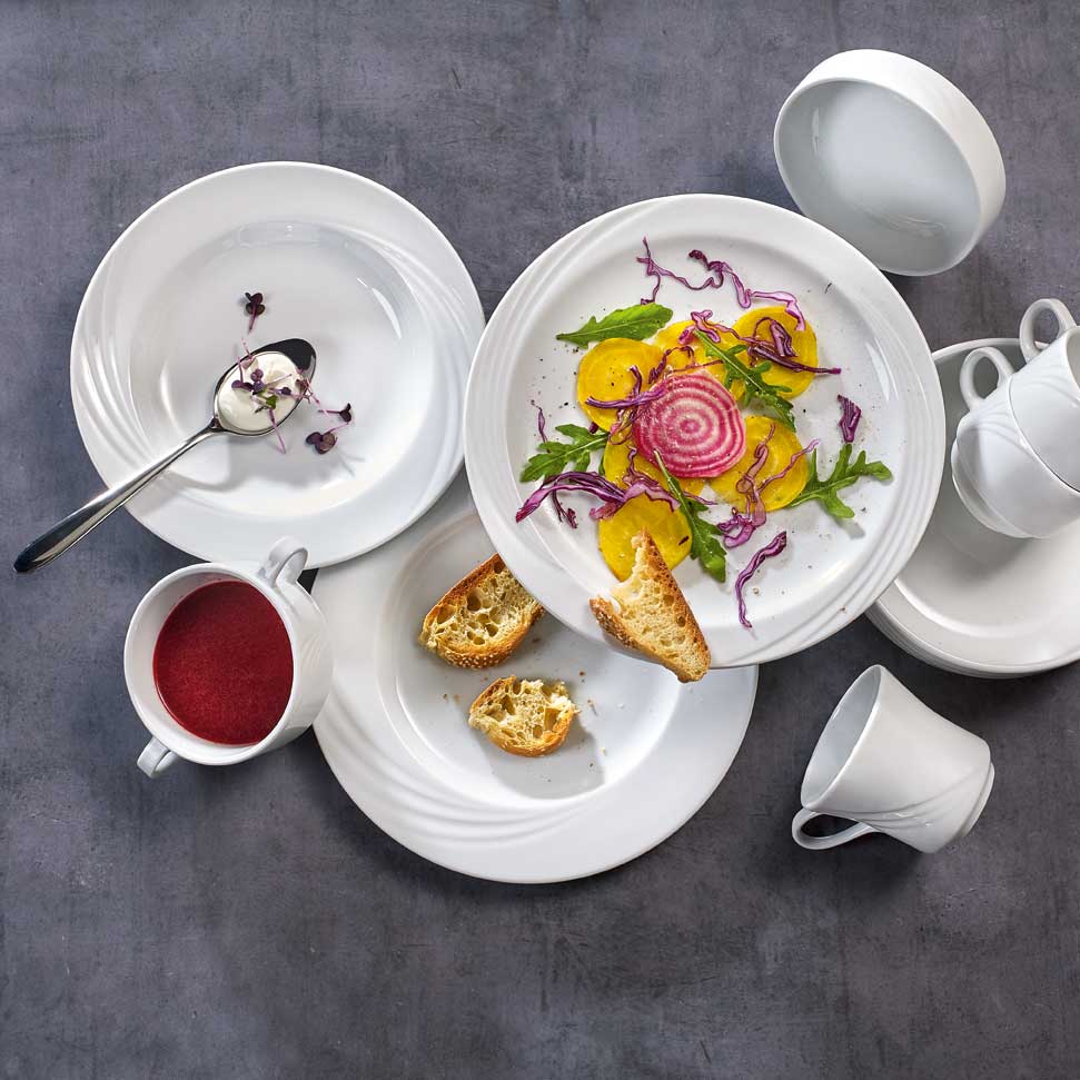LONDON Universal-Untere - Ø 16 cm (Kaffee, Tee & Suppe)