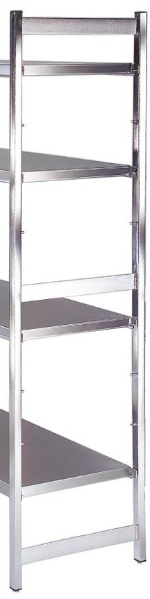PREMIUM-RACK Aluminium-Seitenteil für Regalsysteme - 180 x 40 cm