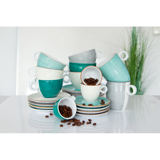 VINTAGE Cappuccino-Untere 14,5 cm - Achat-Grau